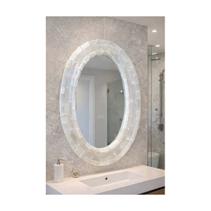 Fournisseur leader vendant des miroirs muraux sans cadre légers et écologiques en sélénite et en albâtre, au design moderne et luxueux, élégants et faits à la main - Product Image 1