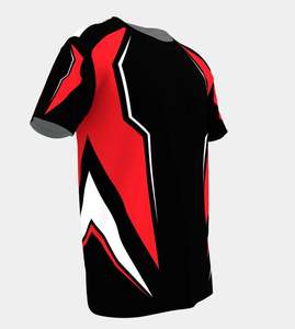 T-shirts courts grande taille pour hommes Tissu en jersey confortable Imprimé personnalisé en gros avec impression numérique - Product Image 5