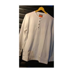 T-shirt unisexe 100% coton à manches longues Offre Spéciale 230gsm respirant col rond maillot de corps Logo personnalisé motif solide toile décontractée - Product Image 2