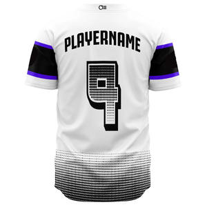 Camiseta de béisbol transpirable con sublimación de Año Nuevo de último diseño personalizado, logotipo frontal de MOQ inferior hecho de poliéster 100% de tamaño adulto - Product Image 5