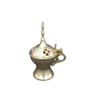 Nouveau Brûleur d'encens portable en laiton poli pour la maison – Offre Spéciale - Product Image 1