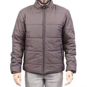 Veste matelassée pour homme de haute qualité, nouvelle arrivée pour l'hiver, manches longues, avec logo personnalisé imprimé, vente en gros, veste matelassée bicolore - Product Image 4