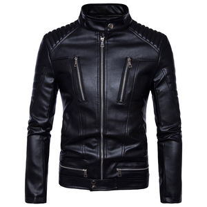 Wholesale Mens <b>Leather</b> Jacket Design Your Own Custom Size <b>Leather</b> Jacket Wholesale Price <b>Leather</b> <b>Coat</b> Mens - Product Image 1