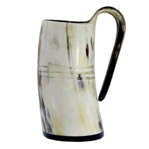 Nuevo diseño Bebida Diseño único La mejor calidad Cuerno de búfalo Tankard Viking Beber Cuerno Taza DE LA India para OCASIÓN DE Navidad - Product Image 5