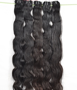 ผมแท้ธรรมชาติแบบเวอร์จินจากอินเดีย  แบบคลื่นลึก  ไม่ผ่านการแปรรูป  ต่อผมแบบไม่ใช้กาว  ราคาถูก  จัดเรียงเส้นผมตามธรรมชาติ  สีธรรมชาติ  ต้นกำเนิดจากคนเดียว - Product Image 4