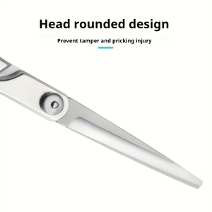 Ciseaux texturisants Ciseaux de coupe de cheveux en acier inoxydable de haute qualité, poignée ergonomique, cisailles de salon pour une précision, - Product Image 2