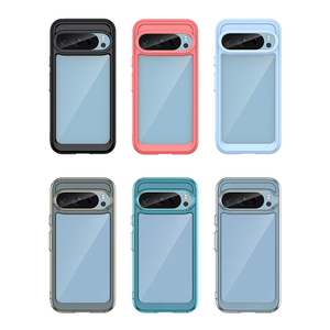 Nouveau Style Coloré Protection Cas Acrylique Espace Transparent Cas Souple TPU Téléphone Cas Pour Google Pixel 9 Pro XL 8 7 6 - Product Image 5