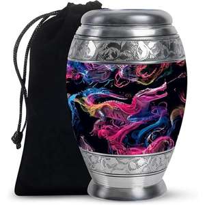 โกศใส่เถ้ากระดูกสำหรับงานศพและขี้เถ้ามนุษย์ทำจากโกศเป็นเอกลักษณ์ใหม่ขายดี - Product Image 4