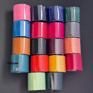 กำไลกำมะหยี่ขายส่ง, ของชำร่วยงานแต่งงานแบบอินเดีย, กำไลหลากสี, ของขวัญงานฮาล์ดี เมเฮนดี ซานเก็ต ชูดียา, ของขวัญเพื่อนเจ้าสาว, เครื่องประดับ - Product Image 3