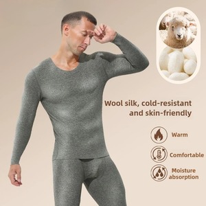 <strong>High</strong> <strong>Quality</strong> Thermal Long Johns for Men Long Underwear Winter Warm Cotton <strong>Base</strong> <strong>Layer</strong> Seamless and Thin Fabric Spot - Product Image 6