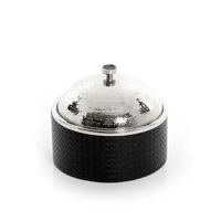 Couvercle de casserole en laiton Amson AG-13104, couleur or métallique, design élégant, couleur personnalisée, pour usage domestique et en restaurant