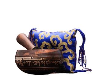 ชามร้องเพลงทํามือทิเบต - ศิลปะของแท้เพื่อการทําสมาธิ โยคะ และประสบการณ์การบําบัดด้วยเสียงที่เพิ่มขึ้น - Product Image 5