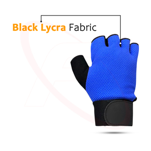 Venta al por mayor Guantes de entrenamiento Fitness Levantamiento de pesas Guantes de gimnasio Guante de entrenamiento sin dedos para hombres y mujeres Fabricación en Pakistán - Product Image 3