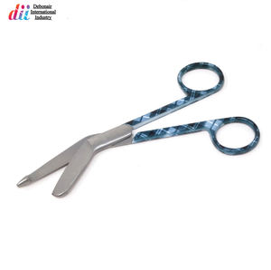 Ciseaux chirurgicaux en acier inoxydable à poignée multicolore, logo personnalisé imprimé, manuel, certifiés CE, réutilisables - Product Image 2