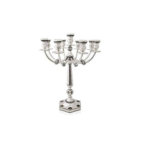 Aluminium Silver Color Tableware <b>Candelabra</b> With 5 Arms Prime Quality Customized Size <b>Candelabra</b> By Home Arts - Product Image 2