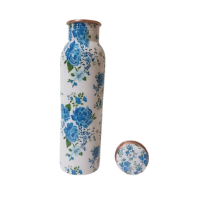 High Quality <b>Metal</b> Copper <b>Water</b> <b>Bottle</b> and Printed Travel <b>Water</b> <b>Bottle</b> With Design Copper <b>Bottle</b> Handmade for Selling Flasks - Product Image 4