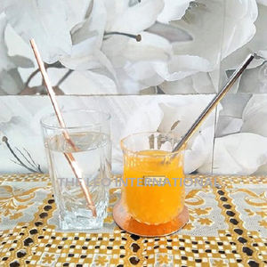 Sous-verre rond en cuivre martelé de haute qualité, finition miroir, pour la décoration de table et la cuisine - Product Image 3