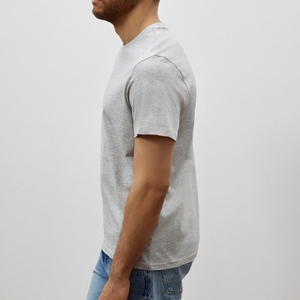T-shirts en coton pour hommes, vêtements noirs à manches courtes et coupe ample pour hommes - Product Image 4