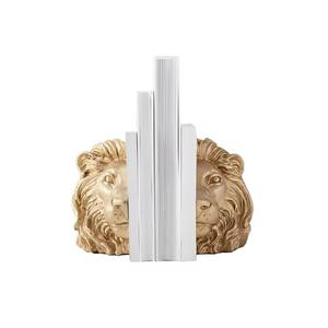 Luxus Metall Galvanik Denker Buchs tütze Dekoration Bücher stopper Personal isierte Großhandel Buchs tütze Einzigartige Phantasie vernickelt - Product Image 4