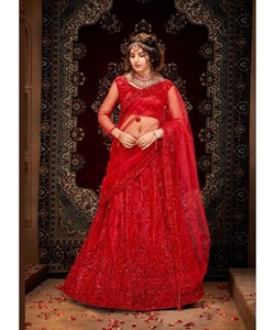 Navratilehengacholi สีดำสำหรับผู้หญิงเต้นรำงานแต่งงานกลางคืนเจ้าสาว - Product Image 4