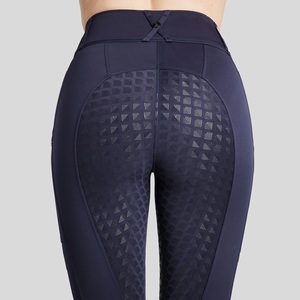 HORSE RIDING <b>LEGGINGS</b> TIGHTS <b>EQUESTRIAN</b> PANTS CUSTOMISABLE FOR WOMEN & KIDS WITH HIGH WAIST OR FULL SEAT OR KNEE PATCH SILICONE - Product Image 3