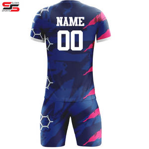 Unisex Quick Dry Custom Soccer Jersey Set Automated Cutting <b>Training</b> <b>Football</b> Kit and Uniforms sports wear - Product Image 6
