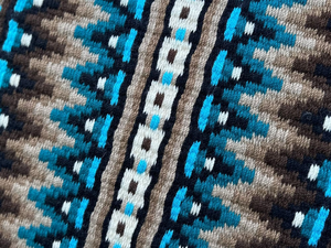 Almohadillas de sillín occidental ecuestre Boho Chic, patrón de moda, tejido y espectáculo moderno, manta de sillín occidental Chic - Product Image 2