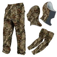 Combinaison de chasse d'hiver pour hommes de haute qualité, imperméable, coupe-vent, respirante, en toile sublimée, uniforme camouflage personnalisé, anti-UV pour adultes