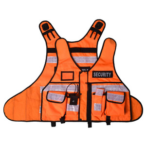 Chaleco de seguridad con logotipo personalizado de alta calidad, chaqueta de seguridad a precio barato, ropa de seguridad reflectante, chaleco táctico de seguridad con múltiples bolsillos - Product Image 4