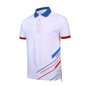 Men's Polo <b>Shirt</b> Custom Quick Dry Summer <b>100</b>%Cotton <b>Polyester</b> High Quality Customs Logo Stand Collar Polo <b>Shirts</b> New Design 2024 - Product Image 3
