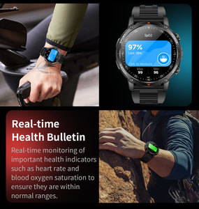 Nouvelle Montre Homme 2026 avec GPS 4G, Bulletin <span class=keywords><strong>de</strong></span> Santé en Temps Réel, Lampe Torche, Étanchéité IP67, Montres Intelligentes, Autonomie <span class=keywords><strong>de</strong></span> 15 à <span class=keywords><strong>30</strong></span> <span class=keywords><strong>Jours</strong></span> - Product Image 4