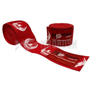 Best Quality Cotton Elastic Quick Boxing Hand Wraps Wrist Wraps Bandage Colored Boxing Hand Wraps Custom Design