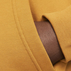 Color amarillo de alta calidad en blanco logotipo personalizado 100% algodón sudaderas con capucha Streetwear fabricante al por mayor desgaste sudaderas con capucha hombres - Product Image 5