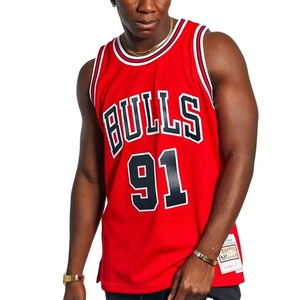 Maillots de basket-ball de qualité supérieure, respirants, grande taille, manches courtes, séchage rapide, imprimés, vente en gros personnalisée - Product Image 1