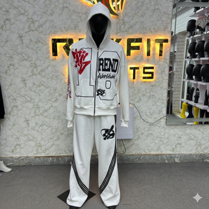 Survêtement pour homme imprimé de haute qualité par le fabricant, design unique, prix bas, fermeture éclair, style unique, nouveau design, survêtements pour homme - Product Image 1