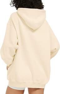 Sudaderas con Capucha Casuales de Invierno para Hombre, Lavado Ácido, Color Sólido, Corte Regular, 100% Algodón, Felpa, Secado Rápido, Transpirable - Product Image 5