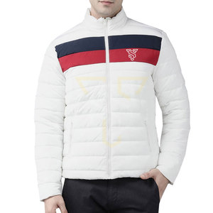 Blouson matelassé léger de qualité supérieure pour homme, design unique, style urbain, tissu tricoté respirant, service OEM pour l'hiver - Product Image 1