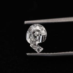 El mejor vendedor 1Ct IGI Certified VVS Lab Grown Diamond Alphabet Q Fancy Cut Diamante suelto para la fabricación de colgantes al mejor precio - Product Image 1