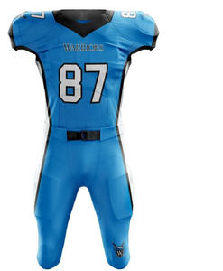 Maillot d'entraînement de football américain unisexe sur mesure avec logo OEM respirant grande taille imprimé directement à l'usine - Product Image 4