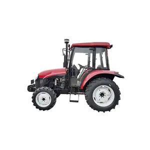 Traktor roda 4x4, pertanian 30hp 40hp 45hp 50hp 55hp 60hp 70hp 80hp 90hp 100hp 120hp 150hp 180hp 4WD traktor pertanian