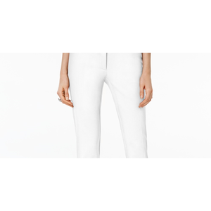 Pantaloni Skinny a Vita Alta da Donna Alfani Taglia XL Bianchi Antirughe e Traspiranti per Ufficio - Product Image 2