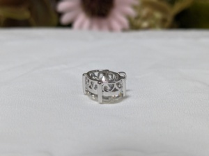 Lurba Jewels 2.20 Ct Oval Cut Moissanite Solitaire Wedding Charm <b>Pendant</b> Christian Anniversary Gift Women's <b>Solid</b> 10k White <b>Gold</b> - Product Image 2