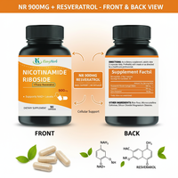 Capsules de chlorure de nicotinamide riboside (NR) de haute pureté de qualité supérieure