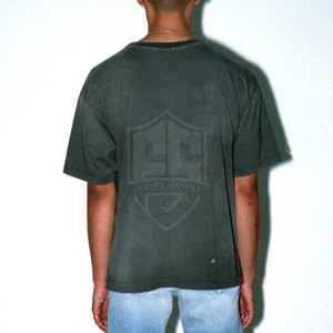 Léger Dernière Conception Sun Faded T-Shirts Meilleur Prix T-shirts Teints En Plaine Couleur Personnalisée Sun Faded T-Shirts - Product Image 3