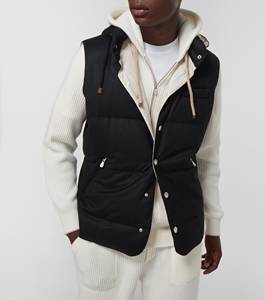 Chaleco acolchado transpirable informal para hombre, chaqueta de invierno Reversible de primera calidad, ropa de abrigo transpirable de moda con logotipo personalizado OEM - Product Image 5