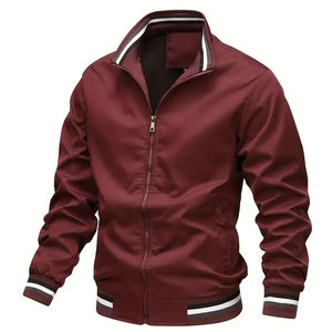 Blouson Bomber Réversible Homme – Design Double Face, Capuche, Col Montant – Idéal Hiver, Sport, Jogging, Décontracté – Confort Optimal – Service OEM - Product Image 1
