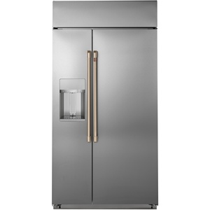 Refrigerador Inteligente de 48 Pulgadas de Profundidad con Iluminación LED, 28.7 Pies Cúbicos Botón de llenado automático con capacidad total de [X] pies cúbicos, laterales integrados, alimentación eléctrica - Product Image 3