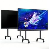 Pantalla Plana Interactiva 4K de 65 Pulgadas Directo de Fábrica, Pizarra Interactiva con IA, Táctil de 20 Puntos, Cámara Integrada, OEM/ODM, para Tiendas Minoristas y Metro