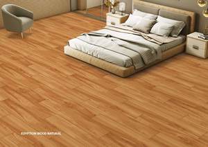 Carreaux de luxe 150x900mm Sol Maison Carreaux de sol en céramique aspect bois mat pour le salon - Product Image 2