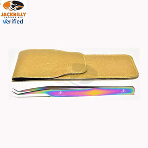 JACKBILLY Premium Quality <b>Eyelash</b> Extension <b>Tweezers</b> Professional Lash Tools Custom Private Label <b>Eyelash</b> <b>Tweezers</b> Customized - Product Image 4